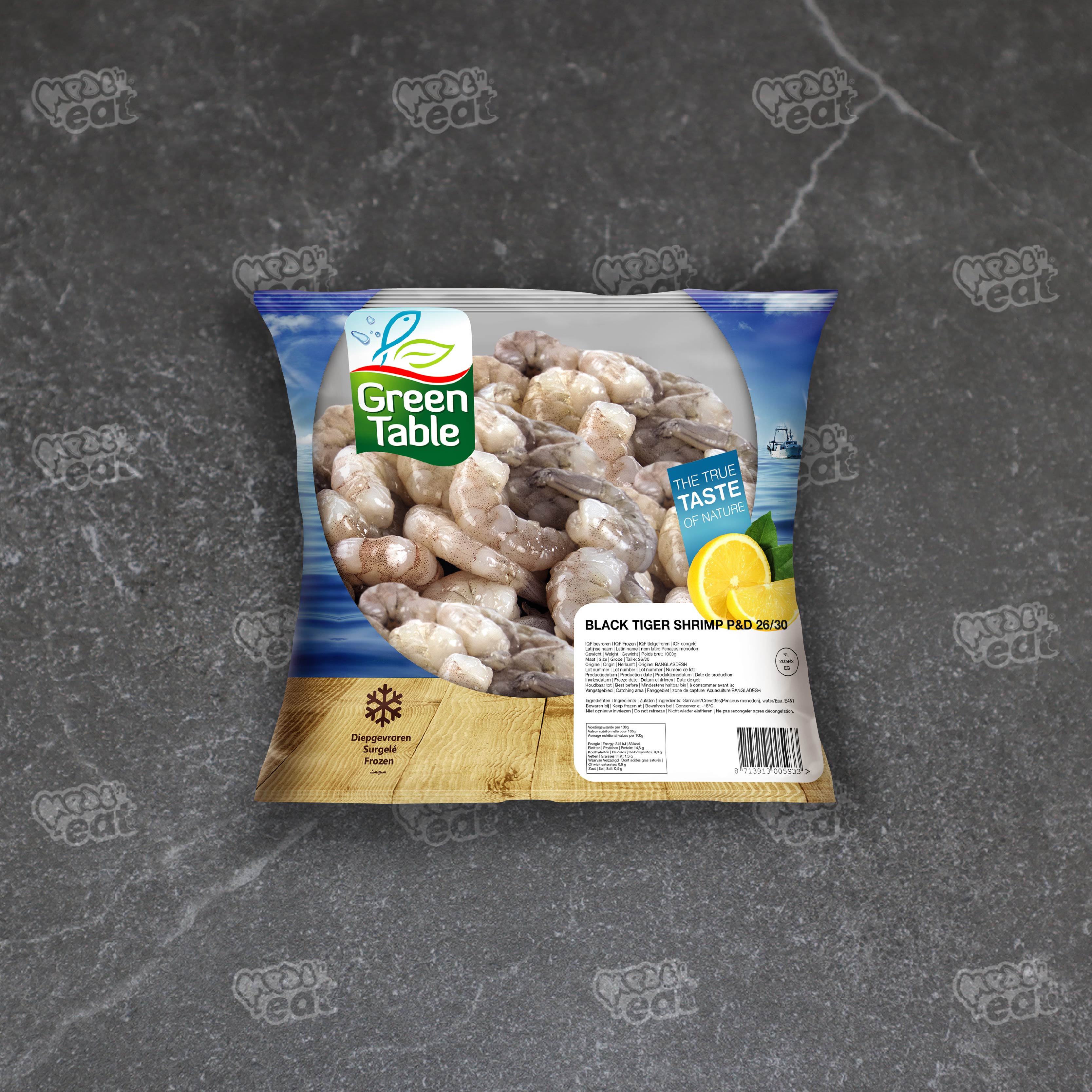 Black Tiger 26/30 stuks P&D